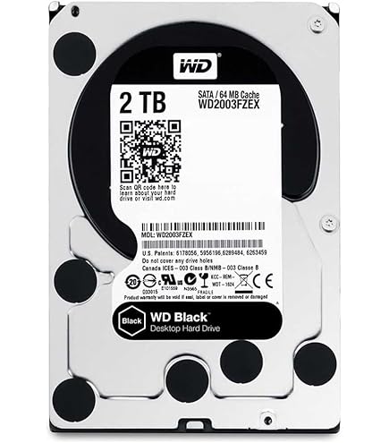 Amazon.com: WD Black 2TB Performance Desktop Hard Disk Drive
