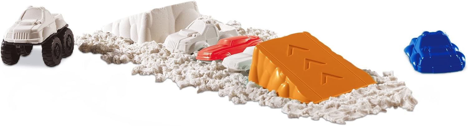 Super Sand 83793 Goliath Monster Truck Magic Sand Castles in Children's Room Recommended from 4 Years, Blue,Red, Mittel - Image 3