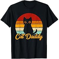 Amazon.com: Cat Daddy Vintage Eighties Style Cat Retro Distressed
