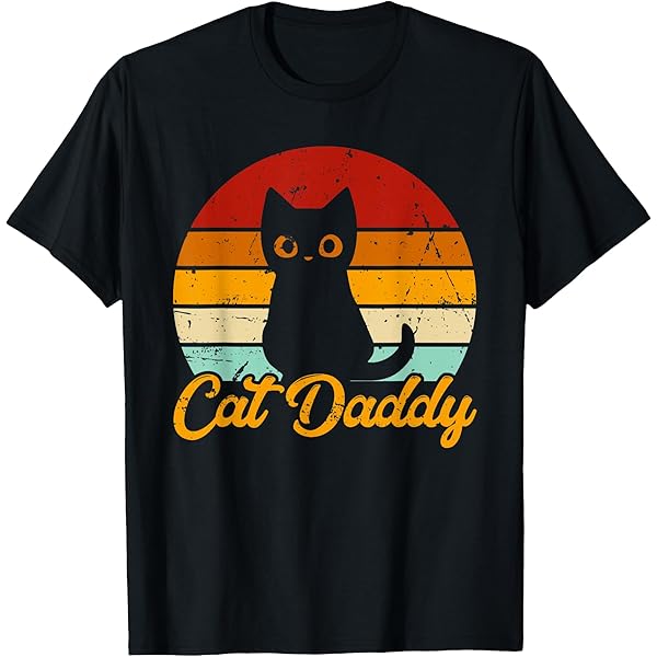 Amazon.com: Cat Shirt. Retro Style T-Shirt : Clothing, Shoes & Jewelry