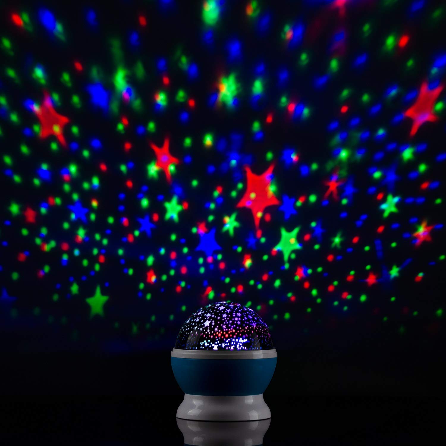 rotating star projector baby