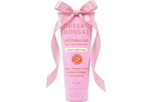Cheeky Bonsai pH Balanced Feminine Wash for Women - Removes Odor - Gentle on Sensitive Skin - No Dyes or Parabens - Hypoallergenic - Gynecologist Approved (7 Ounces)