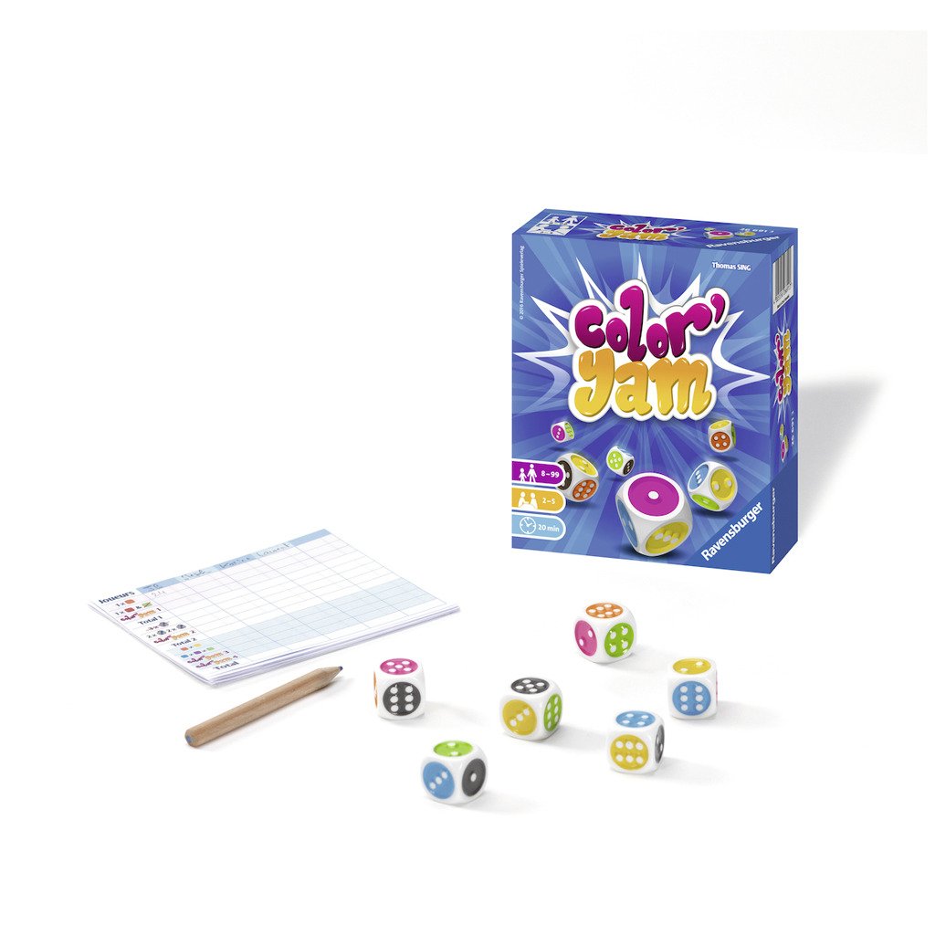 Ravensburger Dobbelsteenspel Color Yam