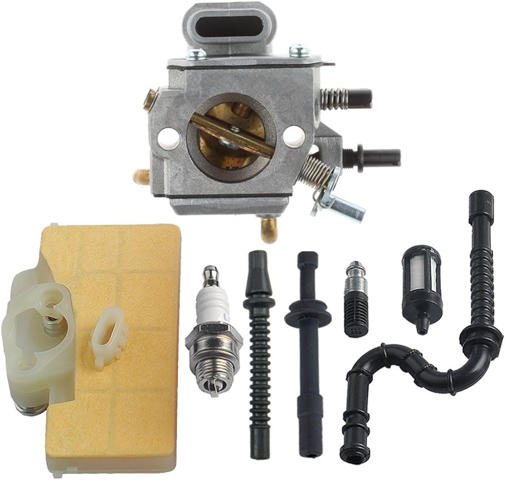 Hipa Carburetor with Air Filter Fuel Line Repower Kit for STIHL MS290 MS310 MS390 029 039 Chainsaw: Garden & Outdoor