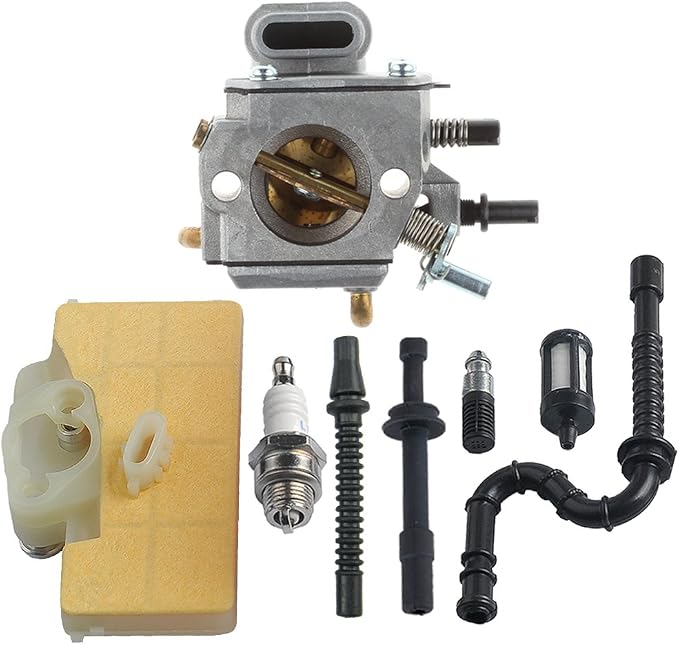 Carburetor & Ignition Tune-Up Kit For Stihl MS390, MS290, 039, 029 Chainsaws