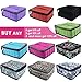 pureGLO Essential Oil Case to Protect Your Precious Oils - Holds 30 Bottles (5ml, 10ml & 15ml) - Perfect for Travel or Storage (Grid)