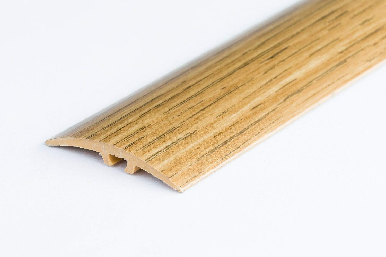 Aluminium Carpet Cover Wood Effect Threshold Transition Strip 35mm Door