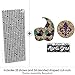 Mardi Gras Paper Straw Decor - Masquerade Party Striped Decorative Straws - Set of 24