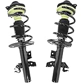 Detroit Axle - 2.4L Front Struts for 2015 2016 2017 Chrysler 200 | 2 Complete Struts with Coil Spring Assembly Replacement Suspension
