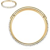 FUNLMO 20G 18G 16G 12G Nose Ring Hoop Conch Rook Daith Helix Tragus Piercing Jewelry 316L Surgical Steel Cartilage Earring Conch Hoop Earring Septum Jewelry Belly Lip Ring 5mm to 14mm