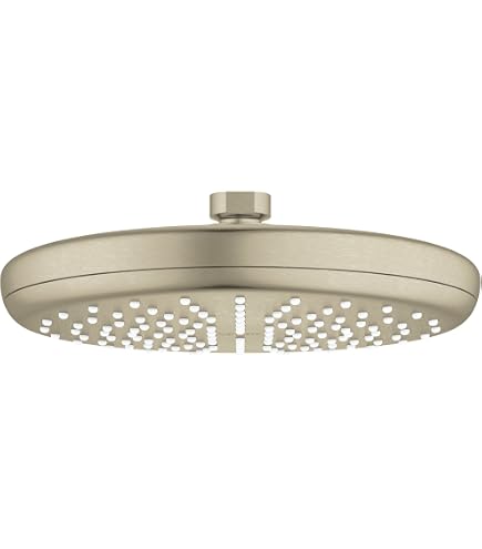 GROHE 27814EN1 Rainshower 210 Shower Head 1 Spray, Brushed Nickel