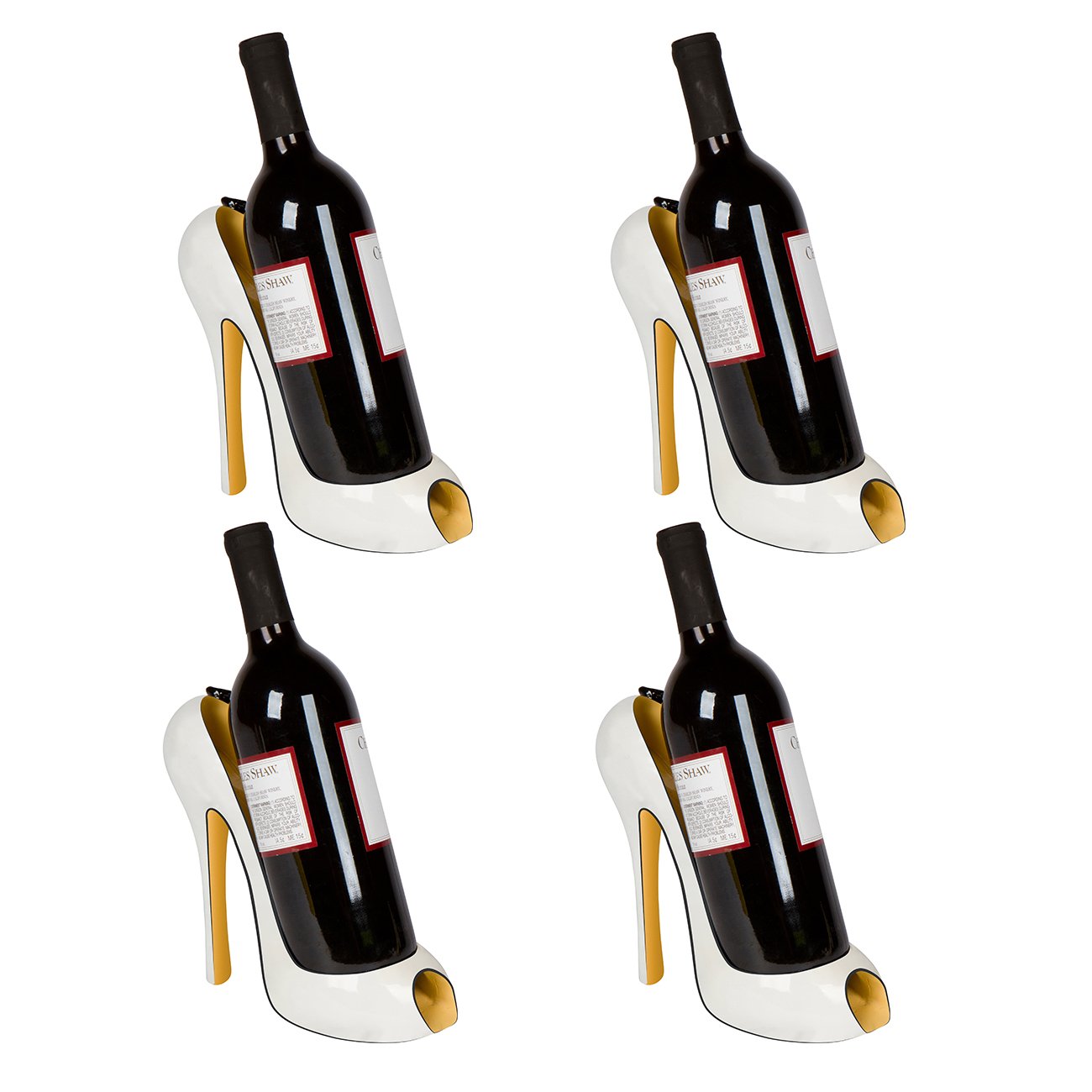 Buy Hilarious Home 8" x 7"H High Heel Wine Bottle Holder Stylish