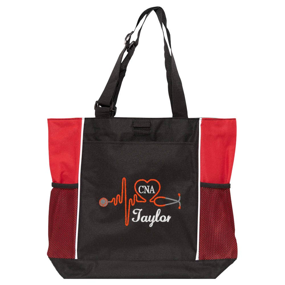 red tote bag amazon