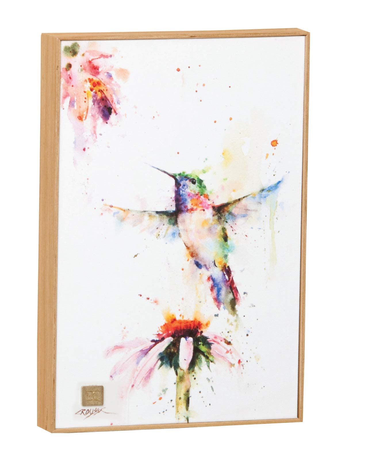 Demdaco Dean Crouser PeeWee Hummingbird Gallery Wrapped Canvas Print 12