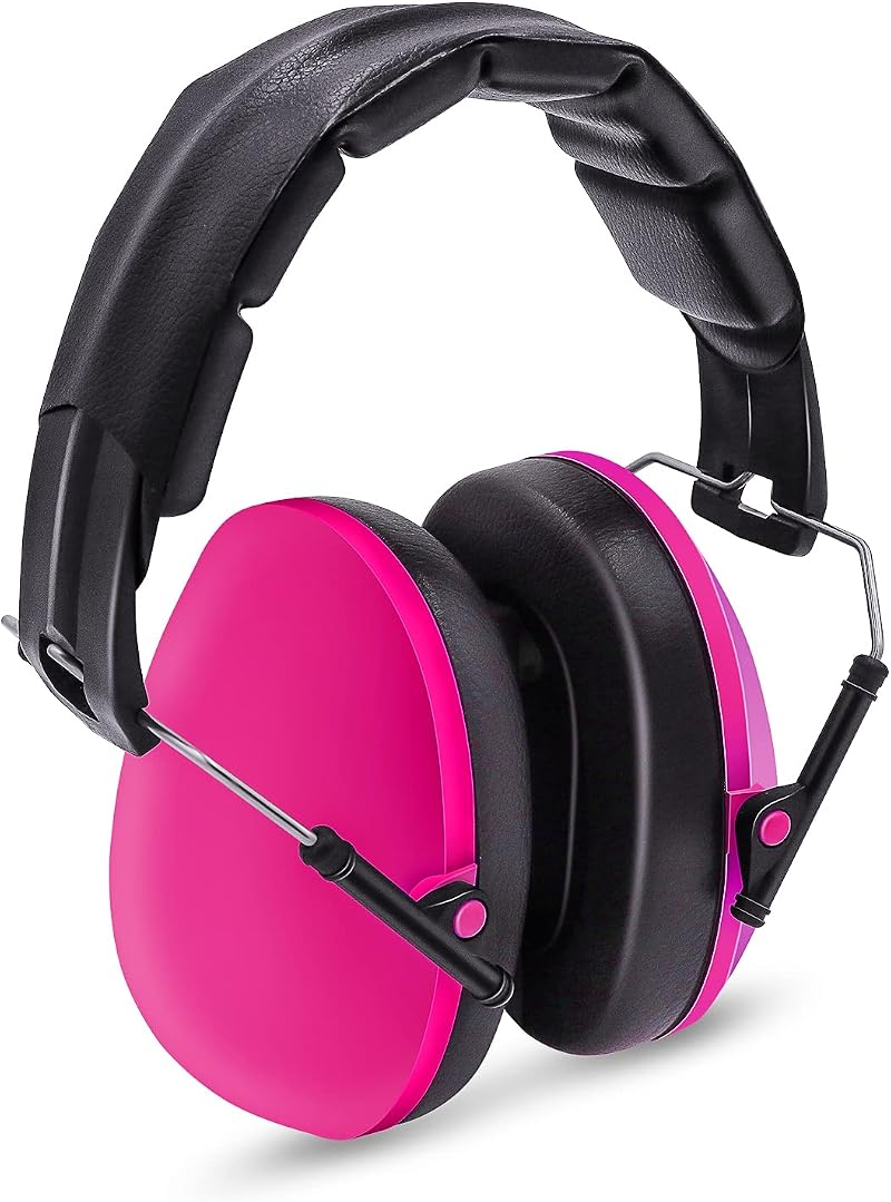 Lookka Kids Ear Defenders Foldable Adjustable Hearing Protection