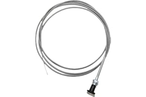 NOTOS Hedie 8 Foot FT. Universal Carburetor Choke Control Cable 101" long Fit For 60122 Lawn Tractor Mower