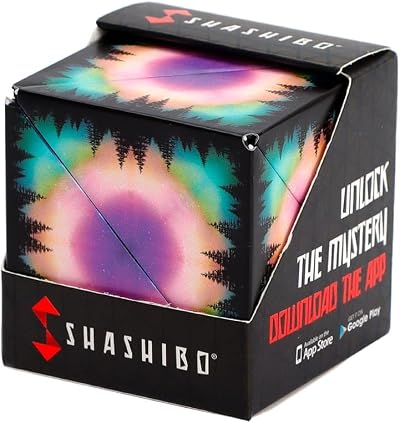 Shashibo Shape Shifting Box – Award-Winning Magnetic Puzzle Cube 36 Magnets