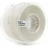 R3D High Speed PLA Pro Filament 1.75mm 2KG, 3D Printer Filament for 30-600 mm/s High-Speed Printing, Dimensional Accuracy +/- 0.02 mm, Plastic Spool, Compatible with AMS (White)