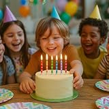 Talking Tables 24 Bright Rainbow Birthday Candles with Holders 7cm view 9
