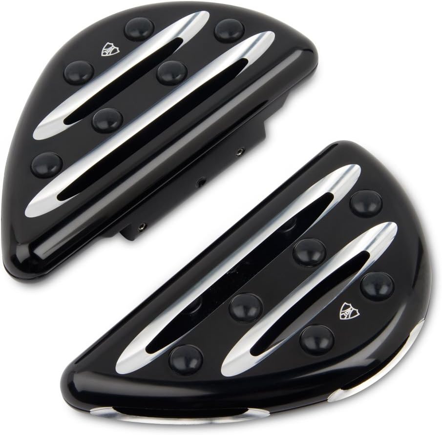 Arlen Ness Black 06-867 Deep Cut Passenger Floorboards