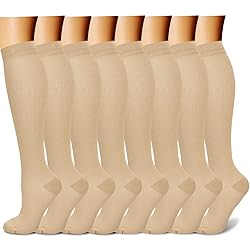 CHARMKING Compression Socks for Women & Men