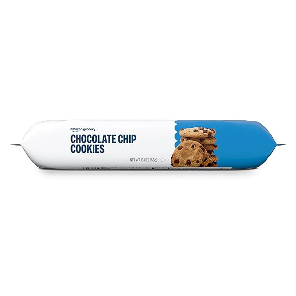 AMAZON GROCERY, CHOCOLATE CHIP COOKIES, 13 OZ (PREVIOUSLY HAPPY BELLY, PACKAGING MAY VARY)
