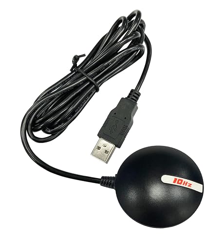 GlobalSat BU-353-S4 USB GPS Receiver | Waterproof For Laptops & Marine Use