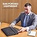 Evecase 13-13.3 inch City Laptop Sleeve Water Resistant Durable Professional Business Neoprene Bag for MacBook Pro, MacBook Air, 12.9 iPad Pro Tablet, Ultrabook Chromebook and More - Coal Gray