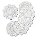 KEPSWET Pack of 6PCS White 8