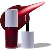 Gen See Seriously Jelly Lip Gloss 24 Hours Hydration &amp; Shine, Aperitivo | Sheer Black Cherry, Glass Shine, Buildable Pigment, Non Sticky, Evening Makeup, Cruelty Free, Vegan Beauty, Made in Italy