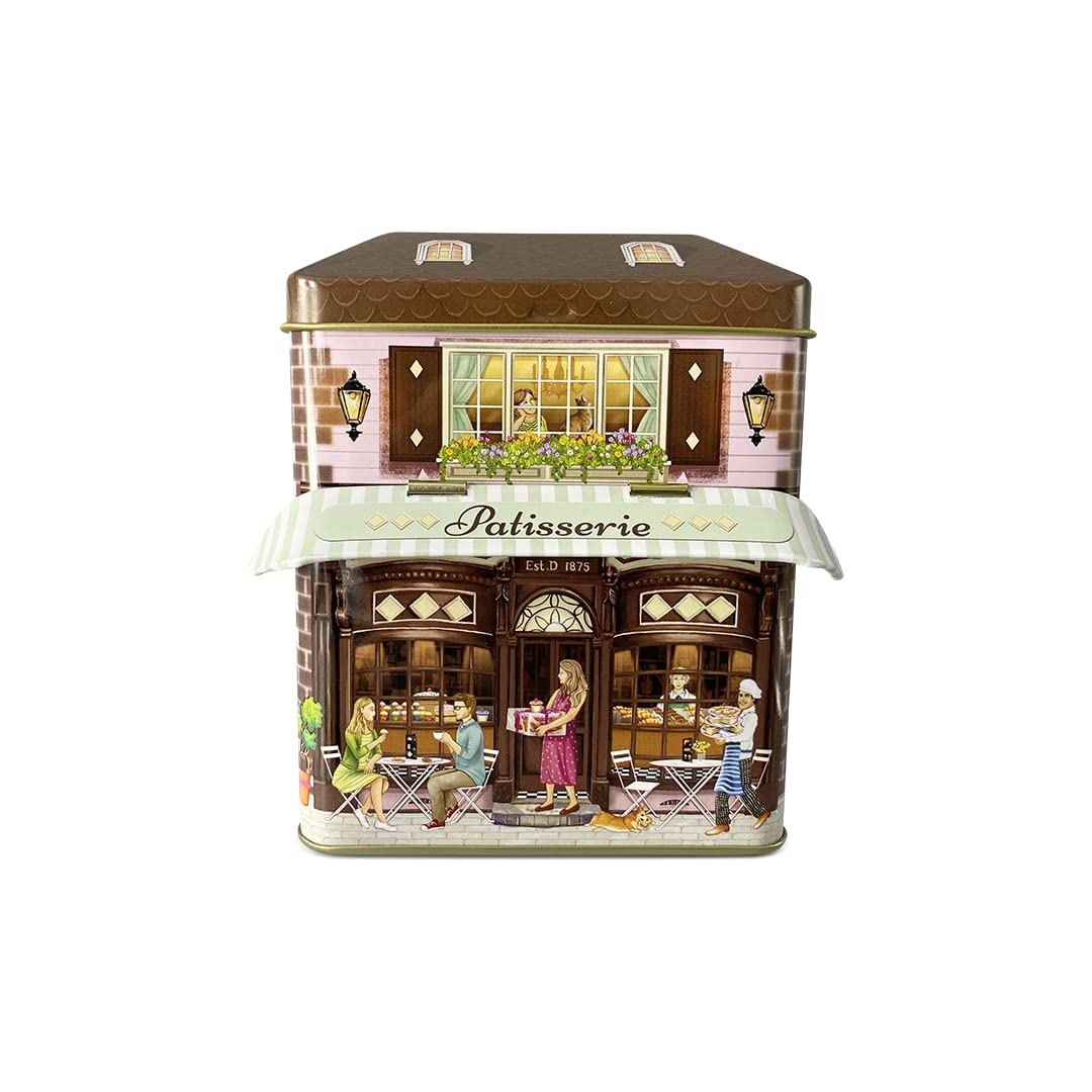 stylebox 12 x 7.5 x 15 cm 1000 ml Decorative Biscuit Tin