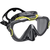 MARES Unisex Adults Pure Wire Soft Silicone Scuba Diving Mask with Wide Field of View | Snorkeling, Water Sports, Underwater