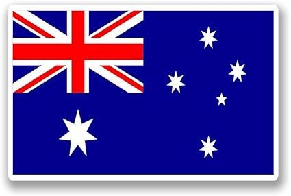 2 X 10cm 100 Mm L Australie Drapeau Australien Autocollant De Fenetre En Verre Voiture Van Locations 9734 Amazon Fr Cuisine Maison