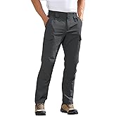 MOURCE Men's Lightweight Hiking Pants Quick Dry - Water Resistant Outdoor Cargo Pants for Men 7 Pockets