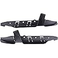 NewYall Pair Front Bumper Bracket Guide Supports for BMW 5 Series E60 E61 525i 530i 525xi 530xi 528i 535i xDrive 528xi 535xi 545i 550i 550i GT Left and Right Side 51117033705 51117033706