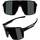 grinderPUNCH Polarized Sports Sunglasses for Men Women UV Protection Shades for Baseball Running Cycling Skiing & Pickleball