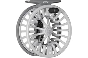 Redington Zero Fly Fishing Reel – Ultralight Trout Reel with Clicker Drag System, Large Arbor, Quick-Change Spool & Twin-Molded Handle – Durable Die-Cast Construction, 2/3 & 4/5 Weight Options