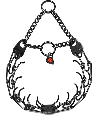 🐕 Collar De Entrenamiento De Púas Herm Sprenger – Acero Inoxidable 3.2mm, Ajustable (19-22.5″)