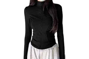 Women's Lightweight Breathable UPF 50+ Sun Protection Jacket Zip up Long Sleeve Jackets for Outdoor Travel Hiking