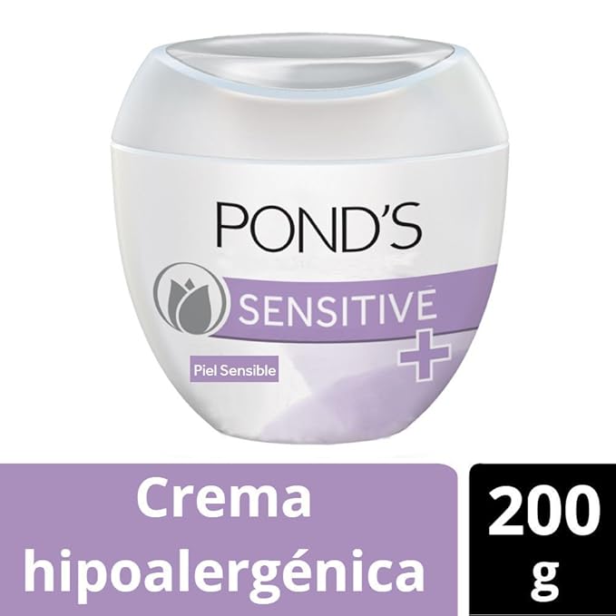 Crema Facial Pond's sensitive 200 g Salud, Belleza y