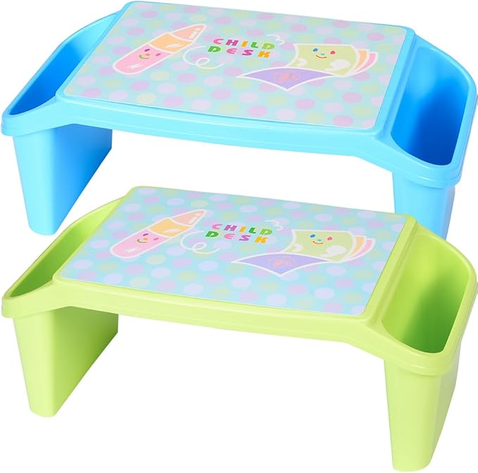 Lap Desk for Kids NNEWVANTE Storage Stackable Children's