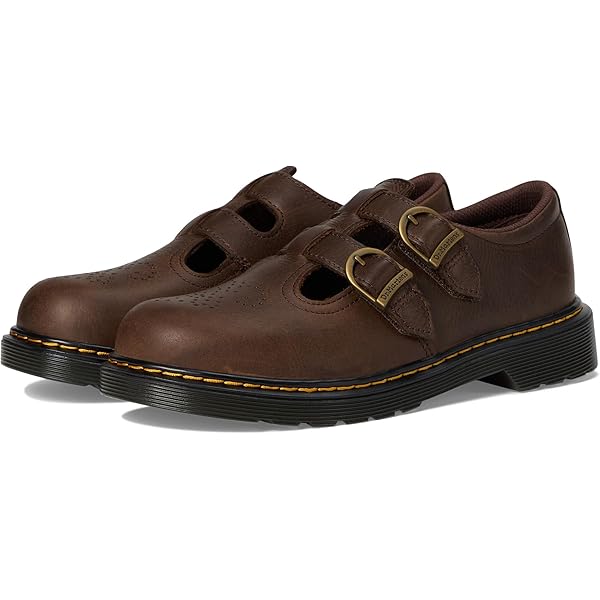 Amazon.com | Dr. Martens, Unisex Kid's, 8065 Mary Jane, Dark Brown