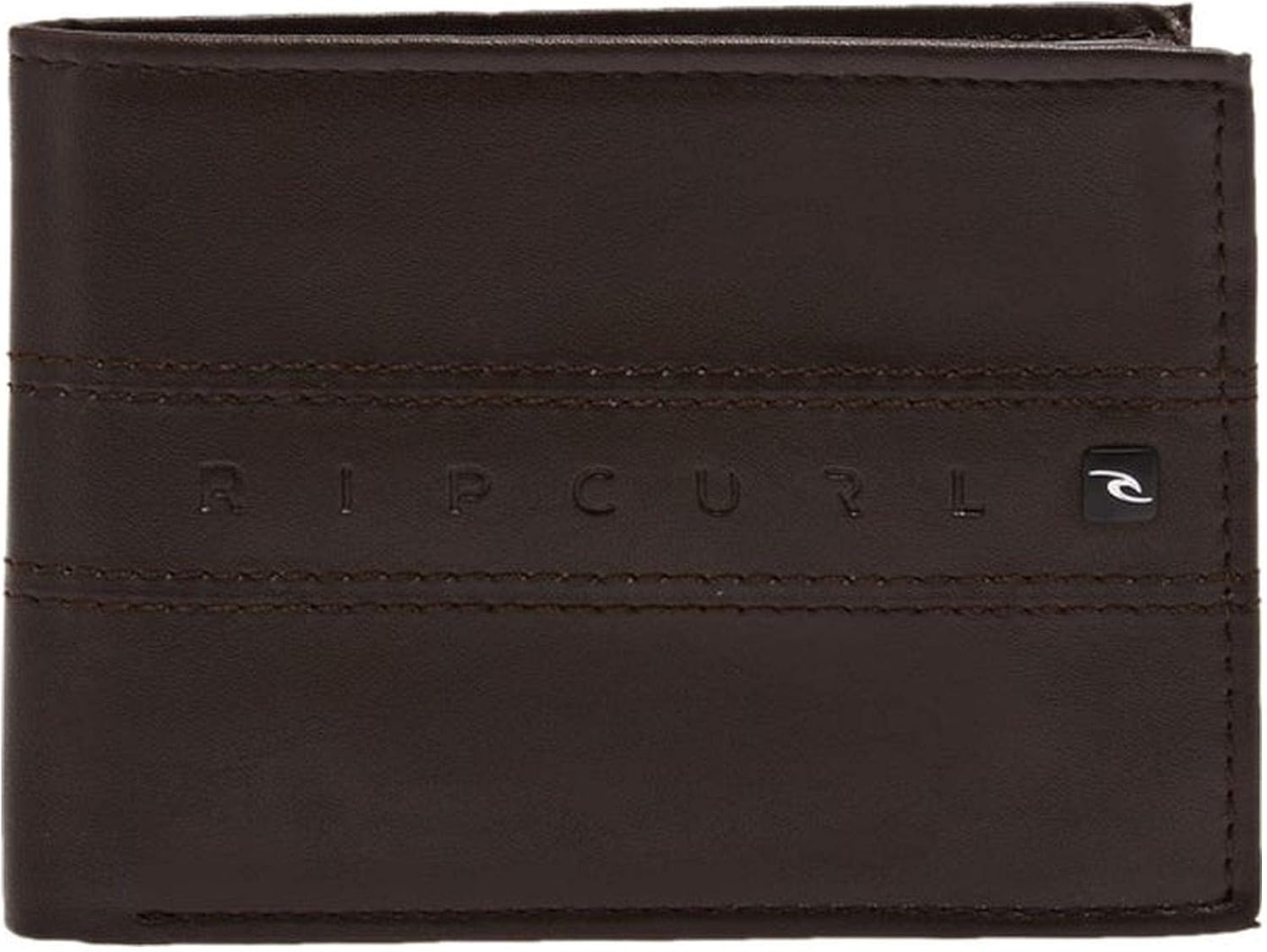 Rip Curl Word Boss PU All day Wallet One Size Brown: Clothing