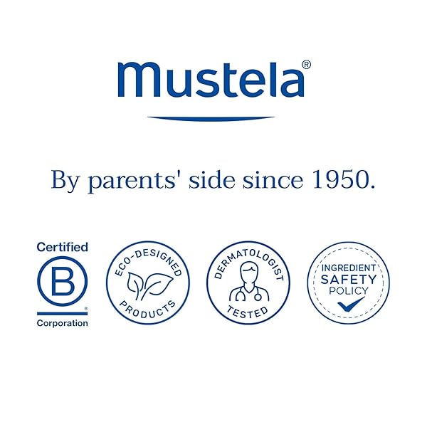 MUSTELA BABY GENTLE SHAMPOO WITH NATURAL AVOCADO – HAIR CARE FOR KIDS OF ALL AGES & HAIR TYPES – TEAR-FREE & BIODEGRADABLE FORMULA – 6.76 FL. OZ.