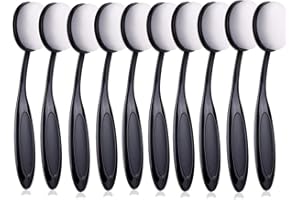 UNIMEIX 5 Pack Blending Brushes for Card Making Blending Tools for Drawing Blending Brush Blender（Size 3, 1.18" Brush Head, Black）