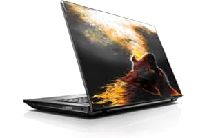 ITSASKIN1 15 15.6 inch Laptop Notebook Skin Vinyl Sticker Cover Decal Fits 13.3" 14" 15.6" 16" HP Lenovo Apple Mac Dell Compaq Asus Acer/Wolf Howling at Moon