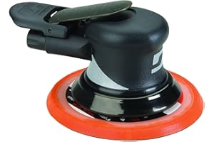 Dynabrade (56859) Dynorbital Supreme 6" (152 mm) Diameter Random Orbital Sander, Non-Vacuum | Proportionate 3/32" (2.5 mm) Diameter Orbit | 12000 RPM Pneumatic Motor