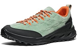 KEEN Women's Jasper Zionic Durable Tread Suede Climbing Approach Style Hiking Shoes