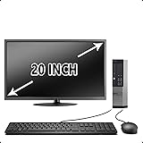 DELL Optiplex 990 SFF PC, Intel Core i5 Processor, 16GB RAM, 2TB HDD, DVDRW, WiFi, Bluetooth 4.0, Windows 10 Pro, LCD Monitor