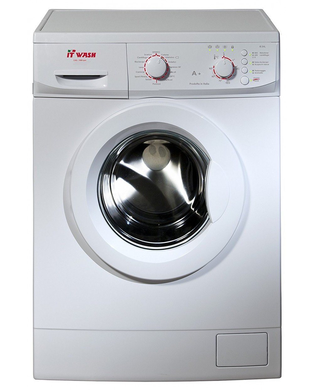ITWASH E3S510L Independiente Carga frontal 5kg 1000RPM A+ Blanco ...